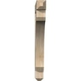 thumbnail image 2 of Ekena Millwork 3 1/2"W x 28"D x 32"H Legacy Craftsman Smooth Bracket, Douglas Fir, 2 of 4