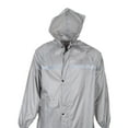 thumbnail image 5 of Chubasquero para adultos Colamx Poncho de lluvia con capucha extendido para ciclismo gris XXL, 5 of 5