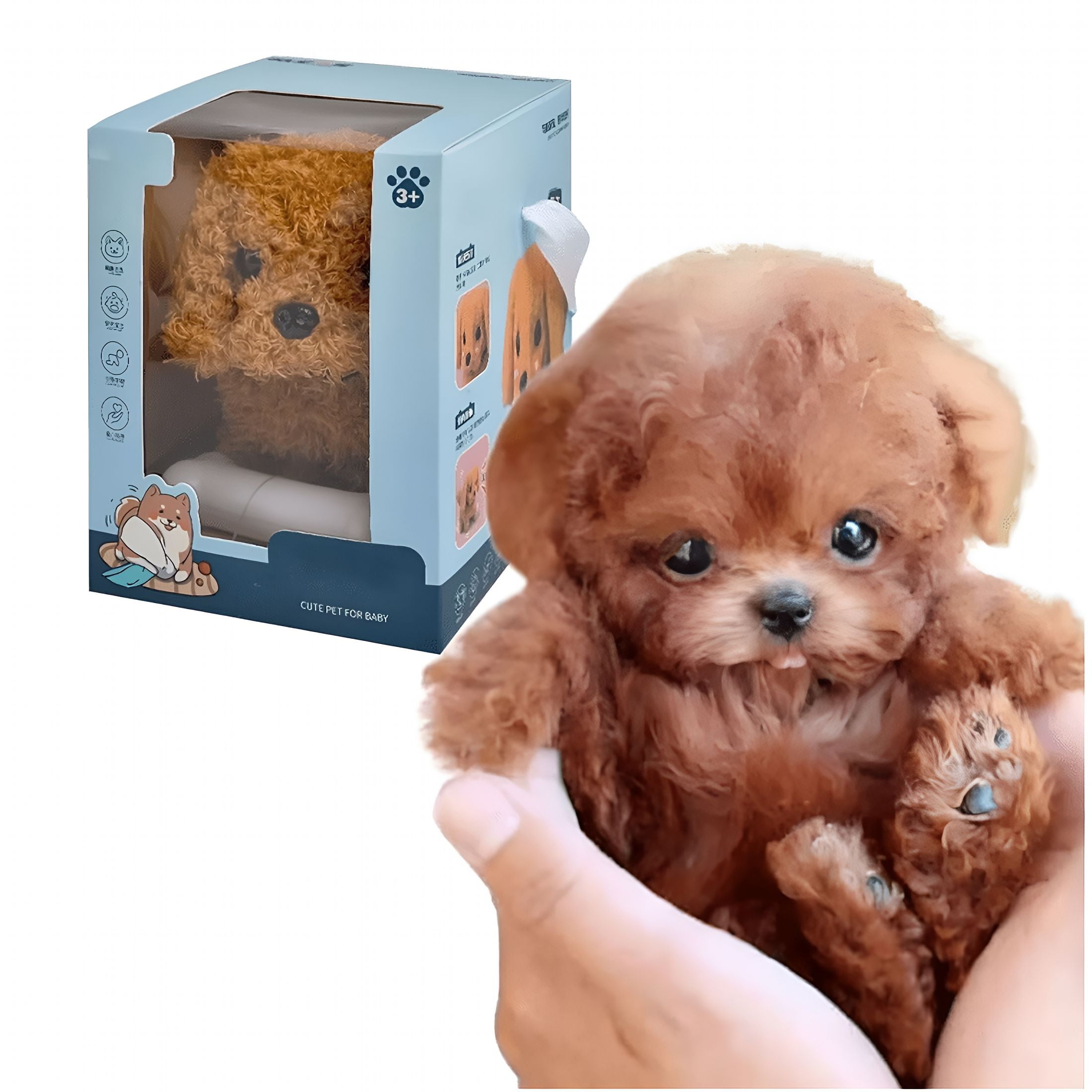 BESTSKY Robot Dog, Toy Dog That Walks and Barks, Puppy Robot Puppy That Acts Like A Real Puppy