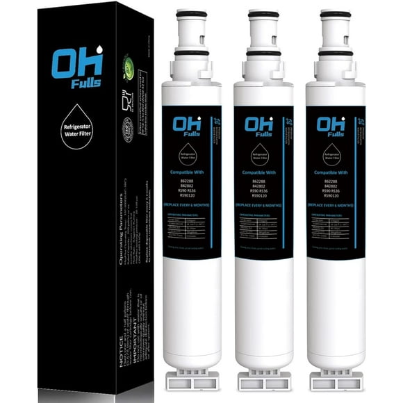 862288 Replacement for Thermador Water Filter UCTRFLTR10 12023312, 3-Pack