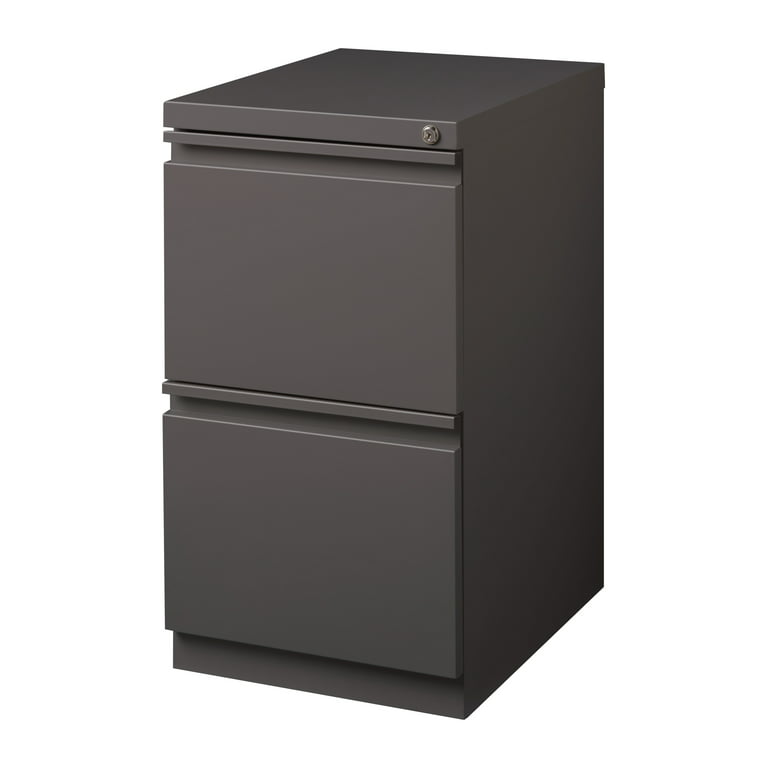 Hirsh 20 Deep Mobile Pedestal File Cabinet 2 Drawer File-File