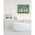thumbnail image 5 of Farmhouse Cotton Bathroom Decor Wall Art Rustic Cotton Butterfly Pictures Wall Decor Relax Soak Unwind Bathroom Sign Canvas Painting Prints Artwork Home Decorations Framed for Bathroom Bedroom 16"x12", 5 of 6