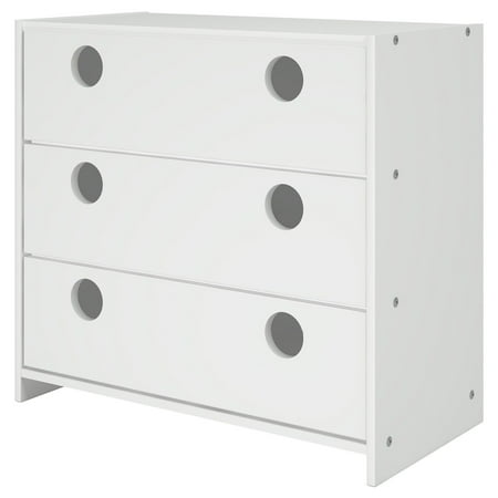 Donco Kids 3 Drawer Chest In White Or Dark Cappuccino Walmart Com