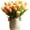 Champagne, variant on 12pcs Artificial Tulip 20 Inch Long Stem Artificial Flower Real Touch Tulipa for DIY Wedding Bridal Bouquet Home Décor Centerpieces Flower(Pinkish Purple)