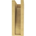thumbnail image 4 of 4"W x 8"D x 12"H Classic Burlington Rough Cedar Woodgrain TimberThane Corbel, Primed Tan, 4 of 6
