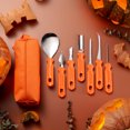 thumbnail image 4 of WmcyWell Pumpkin Carving Kit Tools Halloween Pumpkin Decorating Kit Stainless, 4 of 7