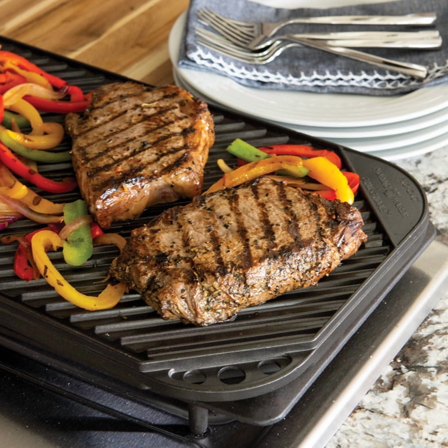 Nordic Ware Two Burner Reversible Griddle