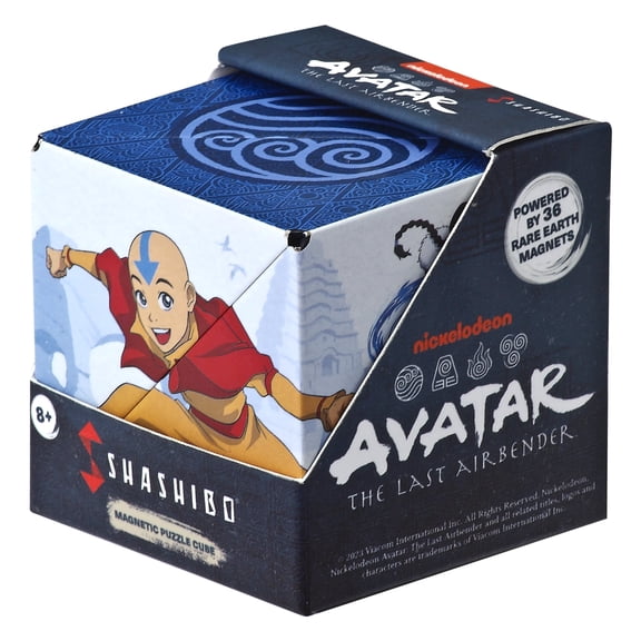 SHASHIBO Avatar The Last Airbender Magenetic Puzzle Cube -WATER