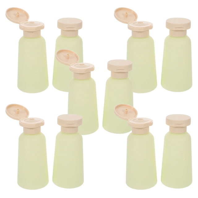 KALLORY 10Ud Portátiles A De Para Gel Corporal Y Champú En Aguacate