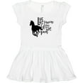 thumbnail image 3 of Inktastic Live Like Someone Left the Gate Open Horse Silhouette Girls Toddler Dress, 3 of 5