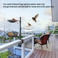 thumbnail image 4 of Alimentador de Pájaros de Cubierta Al Aire Libre, Una Valla de Baño Ajustable Para El Alimentador de Pájaros de Metal Pesado Para El Exterior, 4 of 7