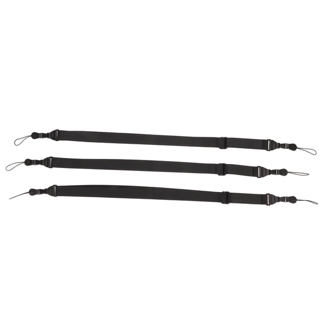 Correa de hombro ajustable de 36 a 57 pulgadas, plástico de nailon, fácil instalación, cordón para el cuello para tableta, binoculares de cámara, 3 uds.