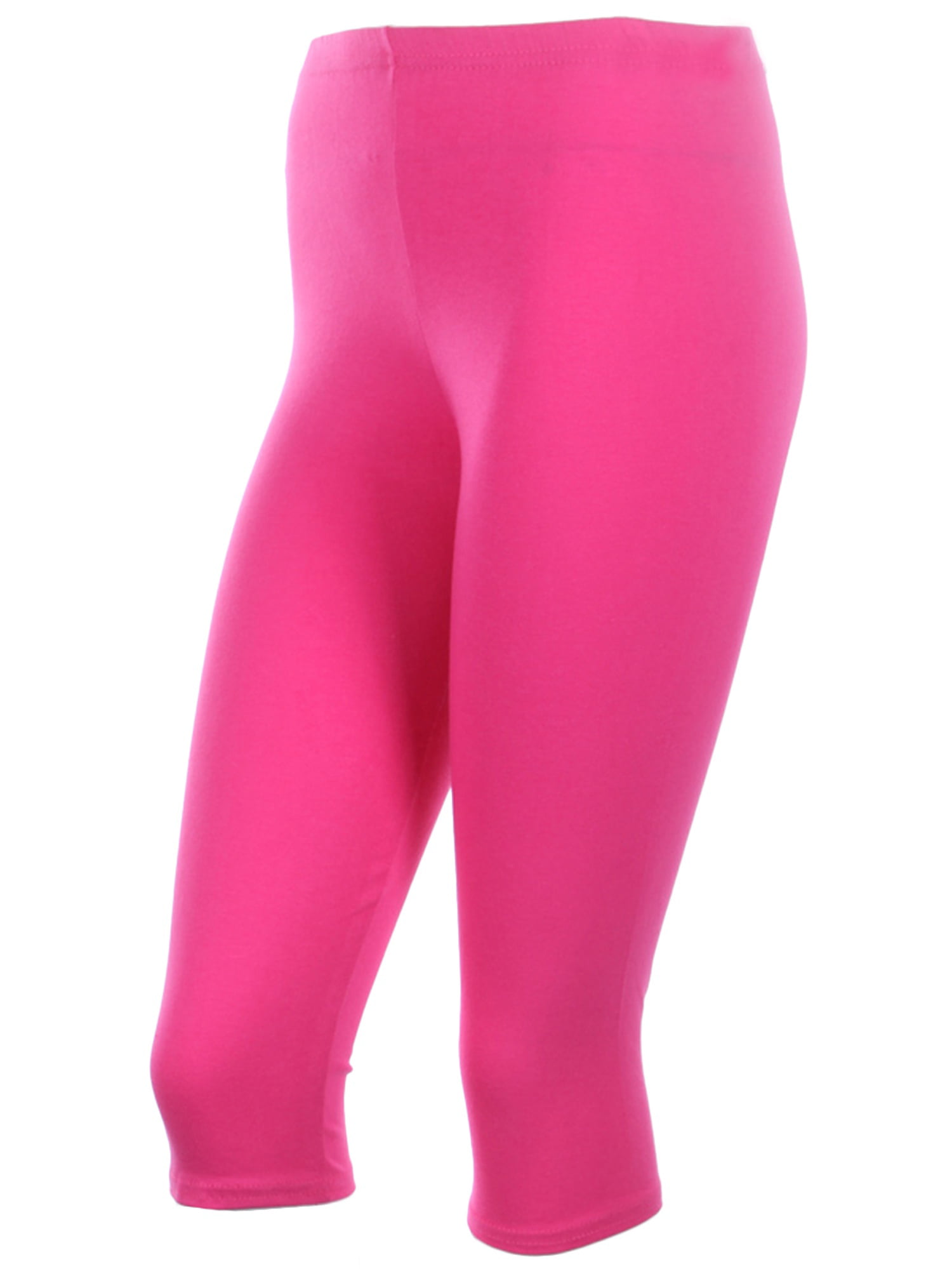 NEVA Women Cotton Capri Pants- Hot Pink