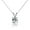 White Gold, variant on Cate & Chloe Faye 18k Yellow Gold Plated Silver Pendant Necklace with Swarovski Crystal for Women