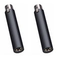 thumbnail image 1 of 2X Microphone 48V Préamplificateur Dynamique pour DM1 28DB Gain Micro Amplificateur pour Microphones à Ruban Dynamiques et Passifs, 2 x Microphones Préamplificateur, Noir, 1 of 7
