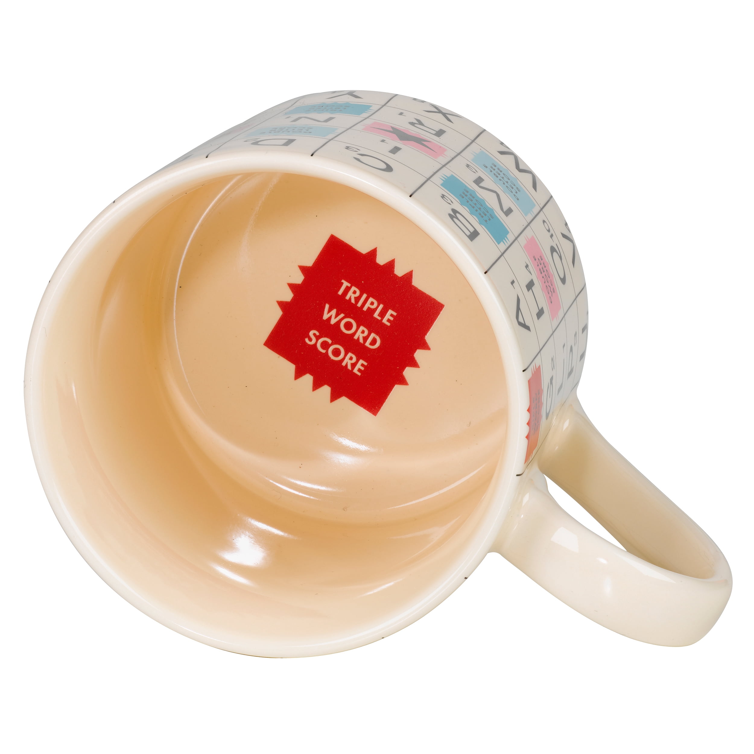 Scrabble Vintage Alphabet Tile Ceramic Coffee Mug