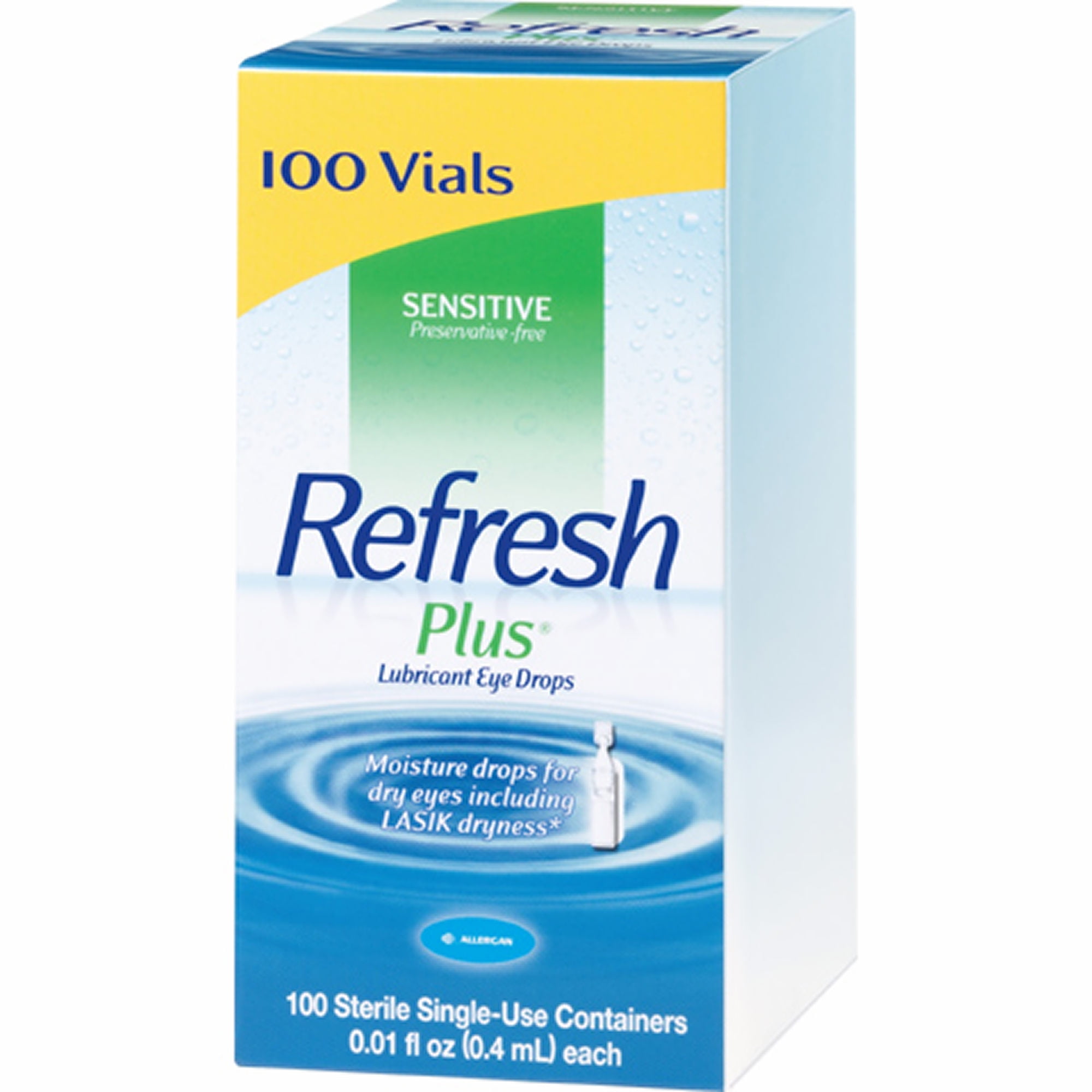 Product of Refresh Plus Eye Drops, 100 ct./0.01 fl. oz. [Bulk Savings