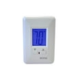 King Electric Line Voltage NonProgrammable Thermostat, 208/240V, 22A