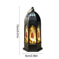 thumbnail image 3 of Taicans Halloween Lantern Vintage Moroccan Candle Lantern,5.9Iin Hanging&Tabletop Lantern Candle Holder Decor,Halloween Christmas Ramadan Decorations for Home Indoor Outdoor Patio, 3 of 6