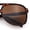 Tortoise - Brown, variant on Polarized Mens Classic Oversized Racer Sport Plastic Sunglasses Matte Black - Green