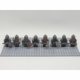 thumbnail image 4 of 8 Figuras de Guerreros Medievales Minifiguras Bloques de Construcción, Set de Acción Coleccionable Enano, Kit de Decoración de Pasteles para Niños y Adultos, 4 of 10