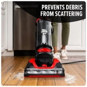 Dirt Devil Bagless Upright Vacuum Cleaner, Multi-Surface Extended Reach+, Pet Friendly, Above Floor Cleaning, Upholstery Tool, UD76330V, Black