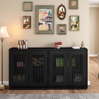 TMS Carroll 40” Wide Mid Century Modern Dining Room Sideboard