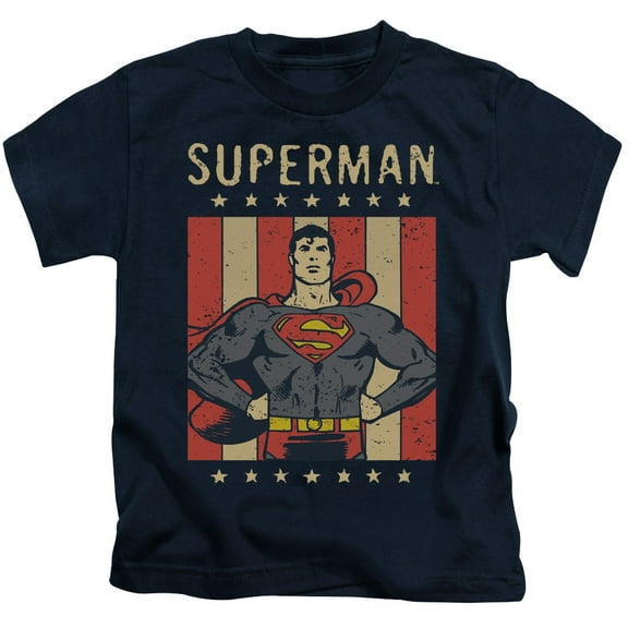 Dc - Retro Liberty - Juvenile Short Sleeve Shirt - 7