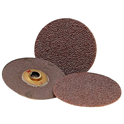Roloc Discs 361F, Aluminum Oxide, 3 in dia, TR, 60 Grit, 20000 RPM | Bundle of 2 Each