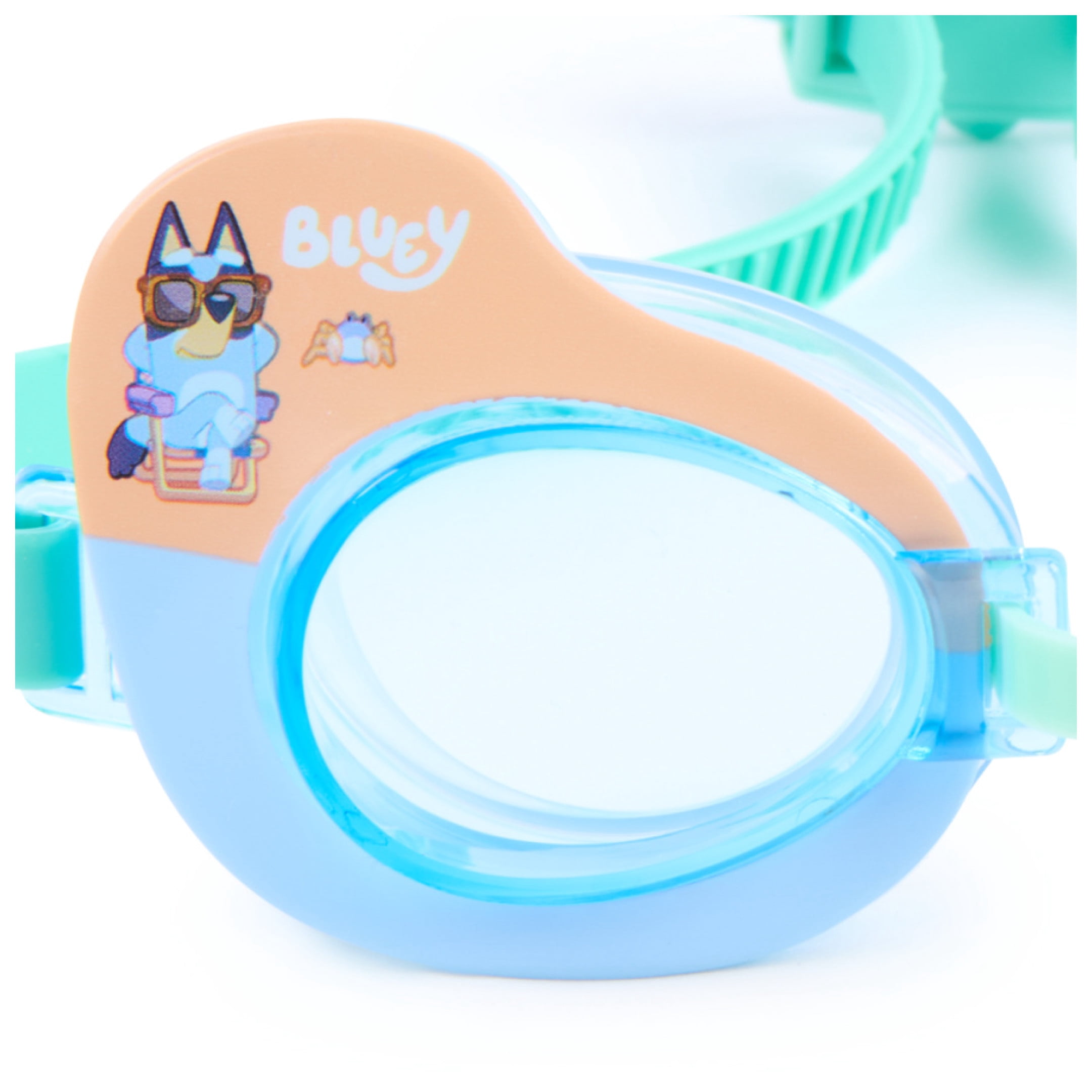 (2 pack) Swimways Bluey Swim Goggles, Bluey Water Toys, Pool Accessories for Kids Aged 3 & Up