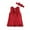 Red, variant on TOOYOU Girls Dresses Maxi Outfit Baby Sleeveless Bow Set Casual Dress Headband Dress&Skirt Sweet Girl Skin Friendly Sundress ,Size 18-24 Months , Beige