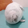 thumbnail image 5 of Peluche de foca foca gorda kawaii de 20 a 60 cm, suave, de guatona, almohada, muñeco de león marino kawaii, decoración, regalos para niños, 5 of 5