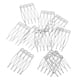 thumbnail image 3 of 3 Peines De Metal En Blanco Vintage Para Accesorios Para El Cabello De Novia DIY 2,7 Cm, 3 of 9