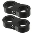 thumbnail image 4 of 2pcs Hose Clamp 20mm Heater Hose Clip Fuel Line Mounting Clamp 2-hole Line Clamp, 4 of 6