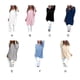 thumbnail image 5 of Suéter Sonducket sólido con cuello en V gris claro L, 5 of 6