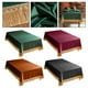 thumbnail image 5 of KDJ European Tassel Velvet Tablecloth Square Dinner Table Cover Retro Decoration, 65x65cm, Plush Material, Easy to Clean, Versatile for Family Dinners and Parties, 5 of 6