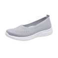 thumbnail image 2 of Women's Casual Breathable Knit Walking Shoes, Mesh Slip on Design with Cushion Sole and Non Slip Grip, Comfortable Sneakers for Indoor Outdoor Daily Wear, 2 of 4