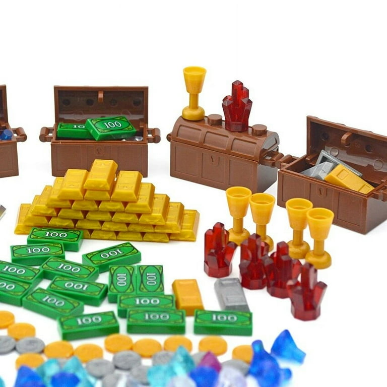 レジオミニ（貯金箱） 金の トイレ ゴールド REGIO-MINI ミニチュア Moc Treasure Box Coin Diamond Ore Gold Silver Cash Money Set