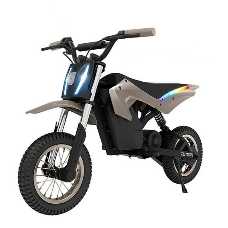 Jetson JHRZNX-BLK Horizon X Kids Electric Dirt Bike with