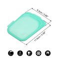 thumbnail image 5 of Reutilizables Silicona Alimentos Almacenamiento Bolsas 2uds, Silicona Alimentos Bolsas Congelador Bolsas Refrigerador Fresco Bolsas para Comida-Verde+Azul (Pequeño), 5 of 5