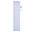 thumbnail image 2 of Lector de tarjetas HD con concentrador tipo c 7 en 1 Adaptador de video de resolución 4K Convertidor USB-C de aleación de aluminio Inevent EL000540-00B, 2 of 7