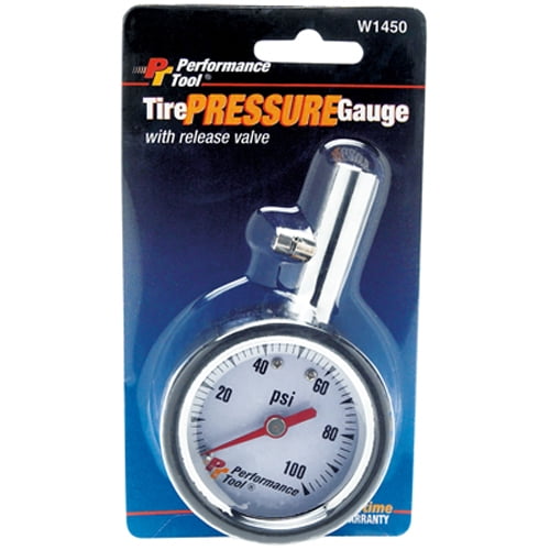 Performance Tool W1450 2" Round Tire Gauge