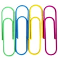 thumbnail image 3 of Clips de papel Jumbo, 40 piezas, soporte de Clip de papel grande de 4 pulgadas, Clips de papel Mega Extra grandes recubiertos de vinilo Multicolor para, 3 of 5