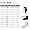 thumbnail image 5 of Bocca Women’s Pointed Toe Ankle Strap Heels, Elegant Stiletto Dress Pumps for Work, Party, Evening Outfits, 5 of 6