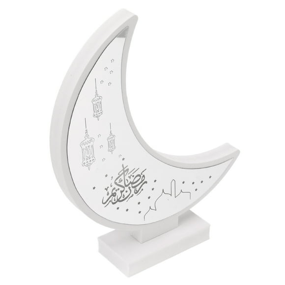 Ramadan Mubarak Lamp,Ramadan Mubarak Light Decorative Wooden LED Light Wooden Moon LED Light Best in Class