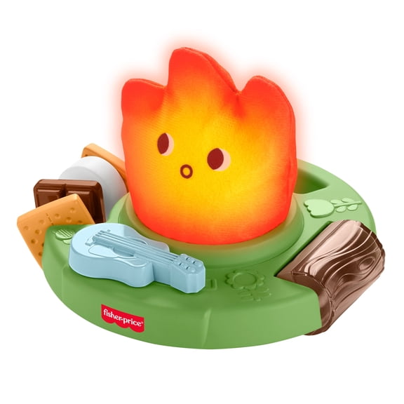 Fisher-Price Friendship Forest Light-Up Campfire, Baby Sensory Activity Toy for Developmental Play