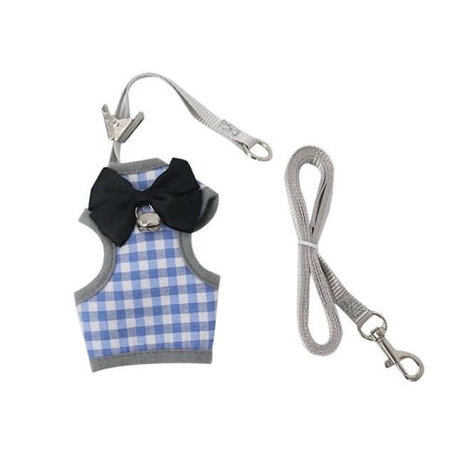 Cuerda de tracción para gatos, tamaño grande, cuerda para caminar para gatos, cadena antirrotura para gatos, chaleco lindo y cómodo para mascotas, correa para el pecho.