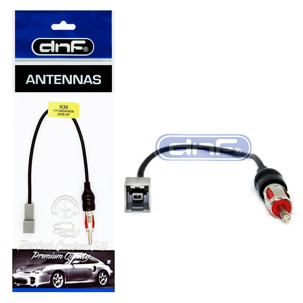 Hyundai Kia Car Stereo Antenna Adapter Aerial Plug OEM To Aftermarket