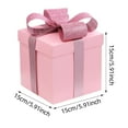 thumbnail image 3 of Gift Box with Lid, Set of Elegant Square Gift Boxes for Professional Present Wrapping, All Occasion Party Favors Packaging for Holidays, Birthdays, Weddings, Anniversaries and Special Events, 3 of 9