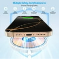 thumbnail image 3 of Cargador inalámbrico magnético VOWSVOWS 15W para iPhone con adaptador, 3 of 7